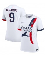 Paris Saint-Germain Goncalo Ramos #9 Venkovní Dres pro Dámské 2024-25 Krátký Rukáv